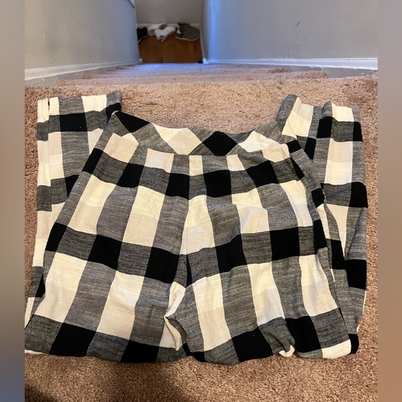 Free People Clear Skies Pant - Checkered Pattern - Picture 5 of 7